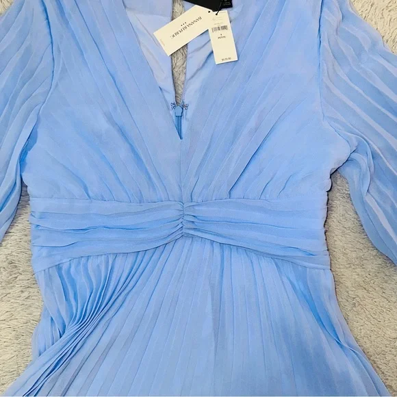 Banana Replublic chiffon pleated dress - Picture 11 of 17